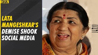Lata Mangeshkar passes away, shock wave engulfs social media