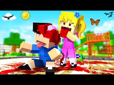 Minecraft Kindergarten - MY GIRLFRIEND BIT MY HEAD OFF! Minecraft Kindergarten - MY GIRLFRIEND BIT MY HEAD OFF!