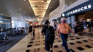 Airside A- walkthrough with wide angle video