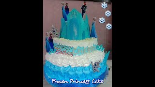 Frozen Princess cake/Elsa cake