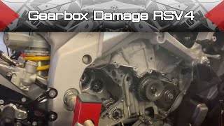 AP Workshops - Gear Box Damage ! Aprilia RSV4