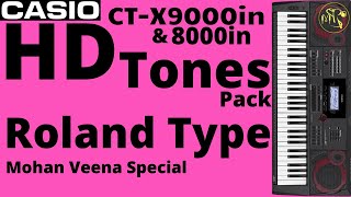 Casio CTX-9000IN \u0026 8000IN | HD TONE PACK | Roland Type | By Mayursagar Music