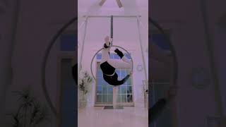 Aerial Hoop Pole Dance New Tricks, Tips, Tutorials, Lessons, Routine #dance #shorts #youtube #yoga
