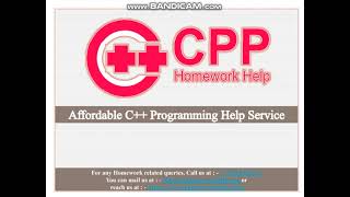 Affordable CPP Programming Homework Help
