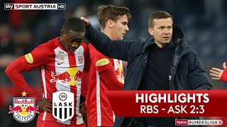 Highlights: tipico Bundesliga, 19. Runde: FC Red Bull Salzburg - LASK 2:3