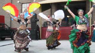 Tamarind Tribal Fan Dance at Art Beat in the Heat