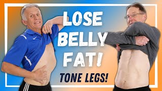 Lose Belly Fat & Tone Legs. No Gym-No Time + GIVEAWAY!