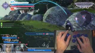 Dissidia NT: Sephiroth Arcade Stick Dash Cancel/Combo test