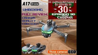 A17 AERIAL DRONE UNBOXING Review Best Drone 2025 #a17 #aerialphotography  #UNDER3500 #BESTDRONE2025