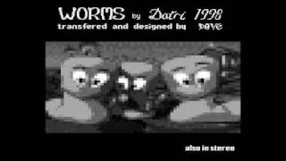 worms animation for Atari 8-bit