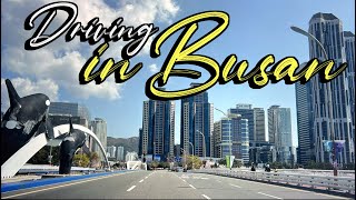 [4K HDR] Korea Busan Driving Tour 🇰🇷 Best Downtown Drive in Korea's Second City Busan