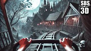 VR Roller Coaster Ride in Horror Village