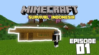 MCPE Survival Indonesia | Episode 01