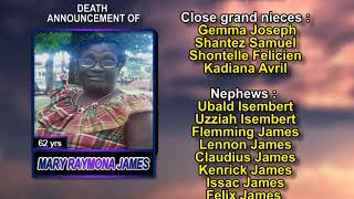 Mary Raymona James LONG 1