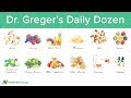 Dr. Greger's Daily Dozen Checklist Dr. Greger's Daily Dozen Checklist
