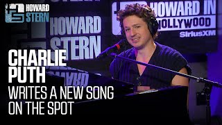 Charlie Puth Writes a New Song on the Spot During His Stern Show Visit