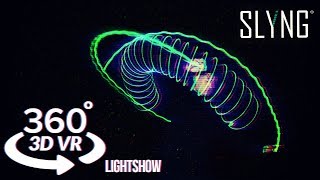 3D 360° Immersive Music \u0026 Light Show Experience by SLYNG and Kaivon