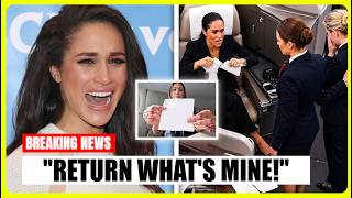 Meghan Melts Down After British Airways Leaks Shocking Secret She Tried Hiding