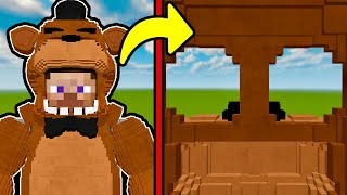 Я ЗАЛЕЗ В АНИМАТРОНИКА ФРЕДДИ ФНАФ МАЙНКРАФТ fnaf minecraft