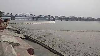 গঙ্গার জোয়ার ভাটা কোলকাতা #kolkata  #ganga #tide #puchubabuvlogs