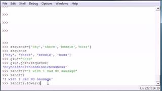 Python Programming Tutorial Series From scratch (18 Cool String Methods) | Tutorials point