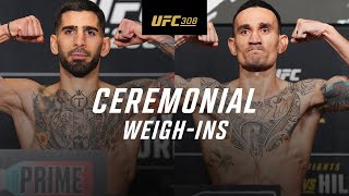 UFC 308: Ceremonial Weigh-In