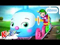 Choo Choo Train 🚂🚂 | + More | Best of KiiYii Songs | ABC and 123 | Nursery Rhymes & Kids Songs