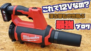 【Milwaukee】ミルウォーキーM12ブロワー意外と凄かった！