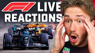 Live Reactions to the 2023 Singapore Grand Prix