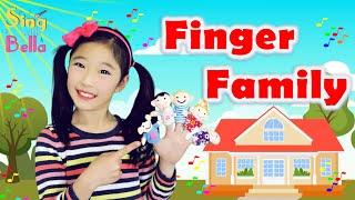 Finger Family Song with Lyrics and Actions | Sing-along |  Kids Nursery Rhyme by Sing with Bella