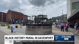 Dedication ceremony to be held for mural honoring Black Davenport’s history