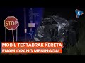 Kronologi Rombongan Penumpang Mobil Tertabrak Kereta Api di Jombang