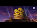 Disney 100 years (Pinocchio fanfare) 20th century studios 21 laps entertainment logo (2023)