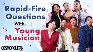 Cosmo Plays Rapid Questions with Young Musicians