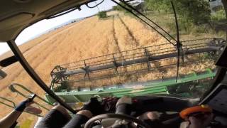 [GoPro] Cabview | John Deere T660i | Pea Harvest