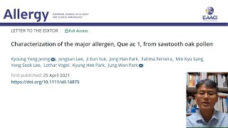 Characterization of the major allergen, Que ac 1, from sawtooth oak pollen