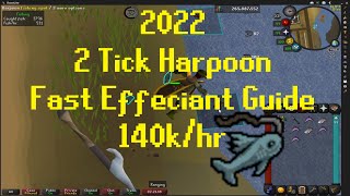 2022 2 Tick Harpoon Fishing Guide OSRS