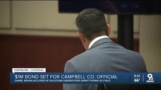 Defense seeks lower bond in case of arrested Campbell County government official