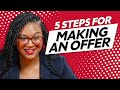 Five Steps To Make An Offer On A House | The Red Desk