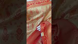 Tissue Golden Saree Dev selection shirwal 9270167929