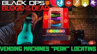 BLACK OPS 4 ZOMBIES: BOTD PERK LOCATIONS (BLOOD OF THE DEAD)