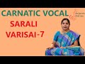 sarali varisai -  7