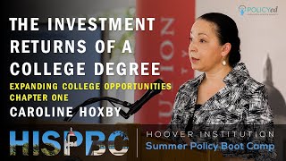 Chapter One: Expanding College Opportunities with Caroline Hoxby | LFHSPBC