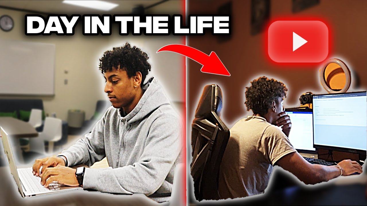 Day In The Life Of A College Student R Youtube