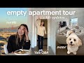 EMPTY APARTMENT TOUR | post-Yale life, new puppy, and more!!!