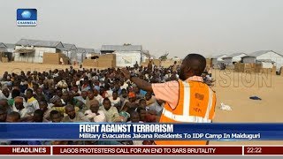 Military Evacuates Jakana Residents To IDP Camp In Maiduguri 09/04/19 Pt.2 |News@10|