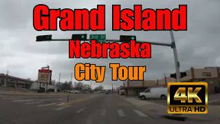 Driving Grand Island, Nebraska: City Streets & Local Sights | 4K POV Dashcam Tour