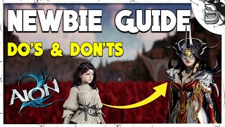AION 2: Beginner's Guide | Essential Do's & Don'ts