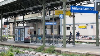 Annunci alla stazione di Milano Lambrate (dalle 04:00 alle ore 07:00)