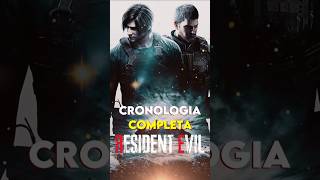 LA CRONOLOGIA COMPLETA DE RESIDENT EVIL ( TODO CANON ) #residentevil #cronologia #shorts #gaming